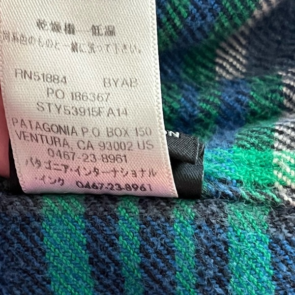 Patagonia Organic Cotton Fjord Flannel - Picture 8 of 9